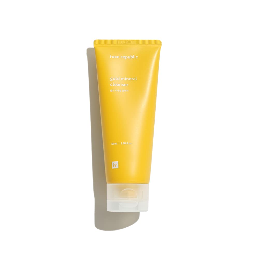 Face Republic gold mineral cleanser/ nettoyant visage  (100ml)