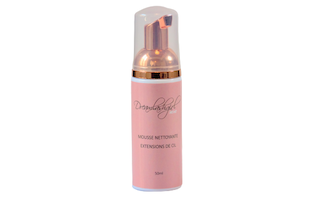 Shampoing pour cils à la rose